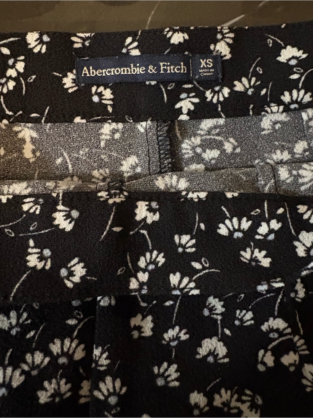 Abercrombie & Fitch Women's Floral Print Wide Leg Pants Size XS Boho, Spring, - Picture 6 of 10